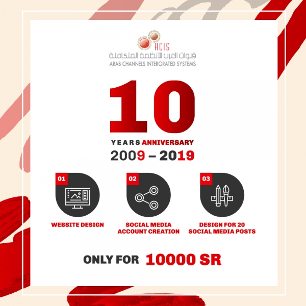 10 years anniversary (2009-2019)